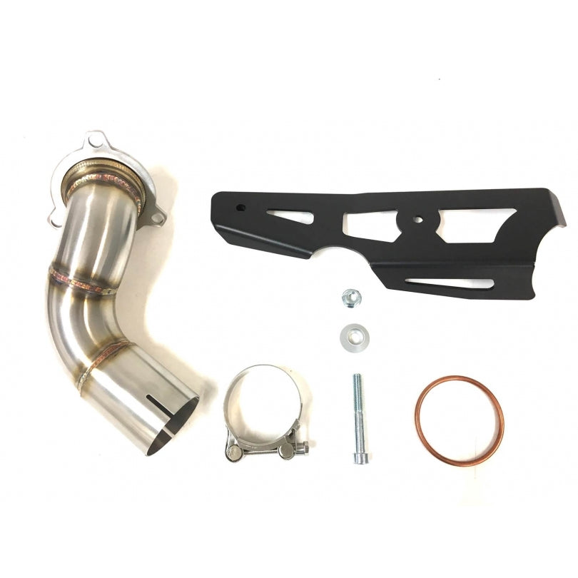 Kawasaki Z 900 A2 ABS ZR900D [2018-2019] - Hexoval Endtopf Edelstahl / Endkappe schwarz
