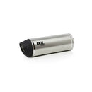SUZUKI SV 650 [2004-2005] - Hexoval Endtopf Edelstahl / Endkappe Edelstahl schwarz - OS8254VSE