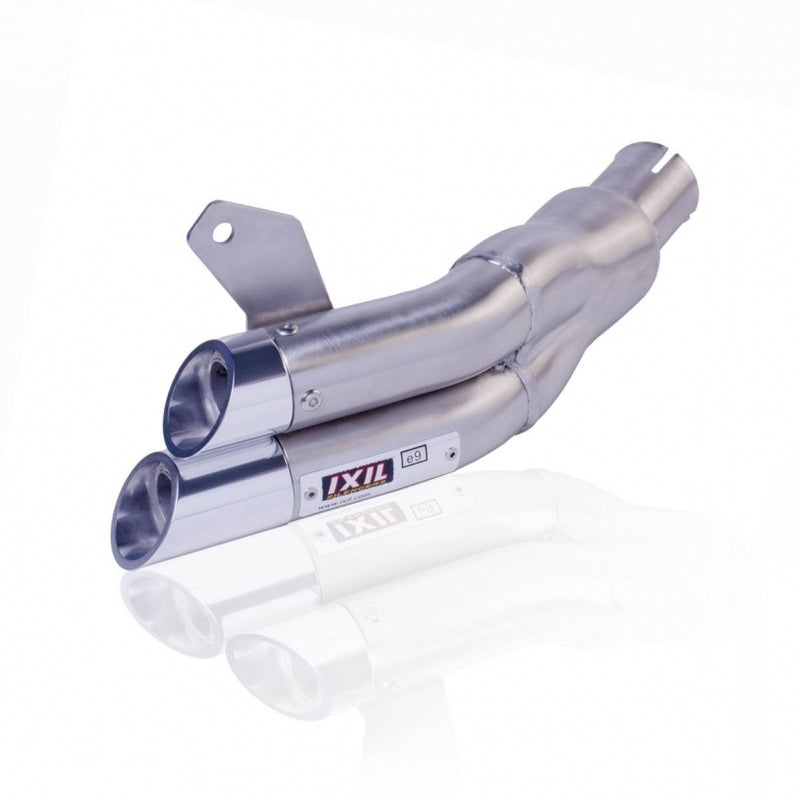 Suzuki Sfv [IXIL] - Hyperlow muffler stainless steel / end cap aluminum - XS8358V