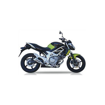 Suzuki Gladius 650 [IXIL] - Hyperlow Endtopf Edelstahl / Endkappe Aluminium - XS8358V