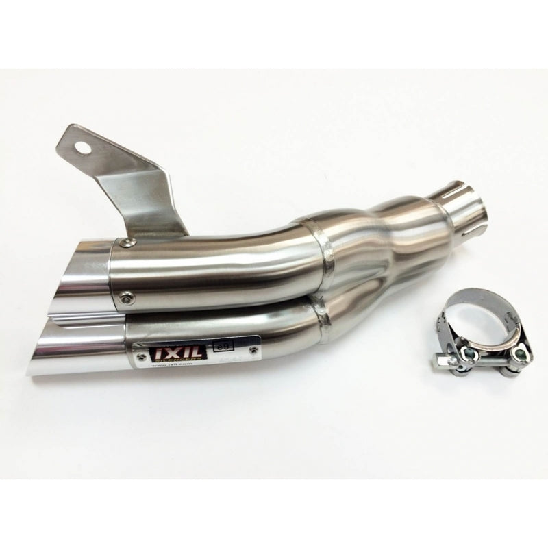 Suzuki Sfv [IXIL] - Hyperlow muffler stainless steel / end cap aluminum - XS8358V
