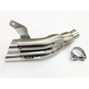 Suzuki Sfv [IXIL] - Hyperlow muffler stainless steel / end cap aluminum - XS8358V
