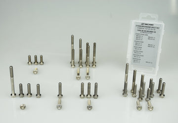YAMAHA YZ 125 [2024-2027] - Engine Screw Kit Titanium 39 Screws