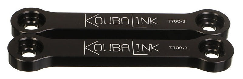 Yamaha Ténéré 700 Rally [KOUBALINK] - Lowering kit (38.1 mm) Black - Yamaha Ténéré 700