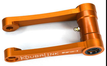 Sherco SE 4.5 I-F Factory [2007] - KOUBALINK Tieferlegungs-Kit (25.4 mm) Orange - Sherco