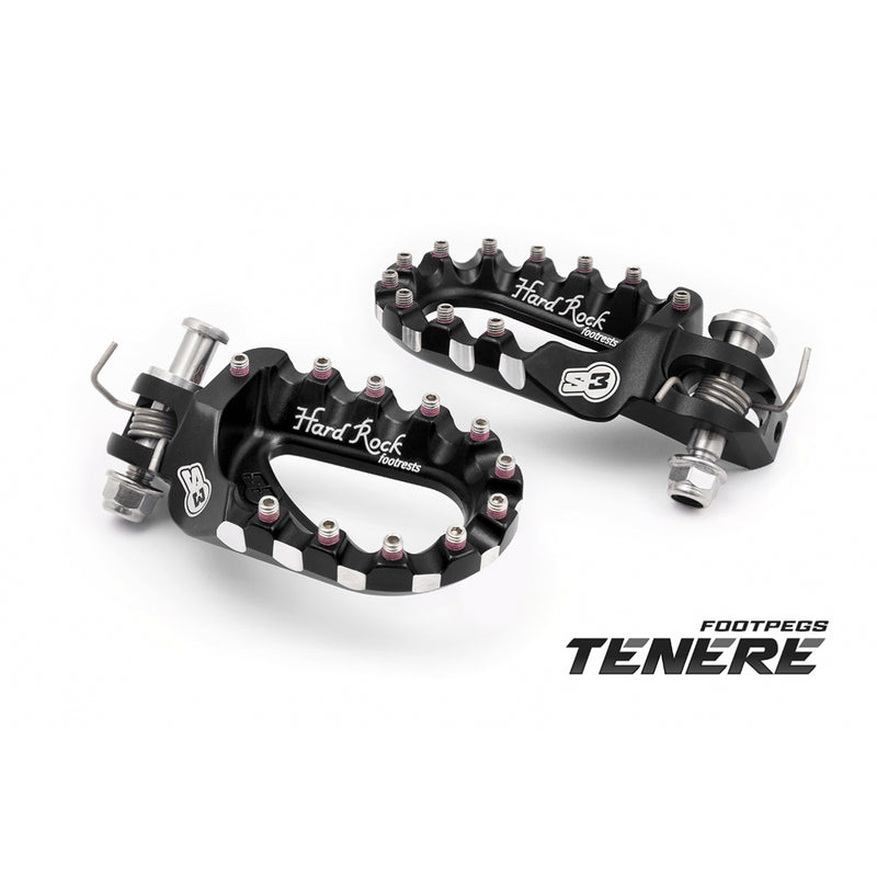 Yamaha Ténéré 700 World Rai [S3] - Hard Rock footrests - Yamaha Ténéré 701