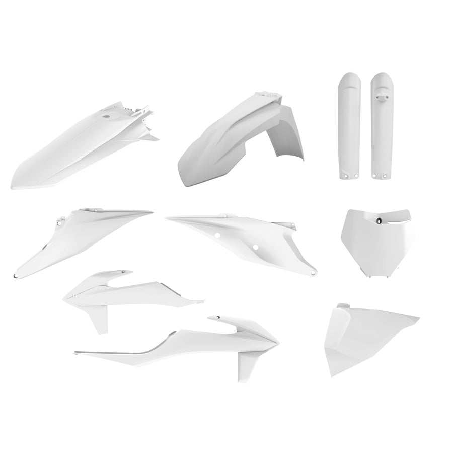 KTM 250 SX [2019-2022] - Plastic Kit White - KTM SX/SX-F