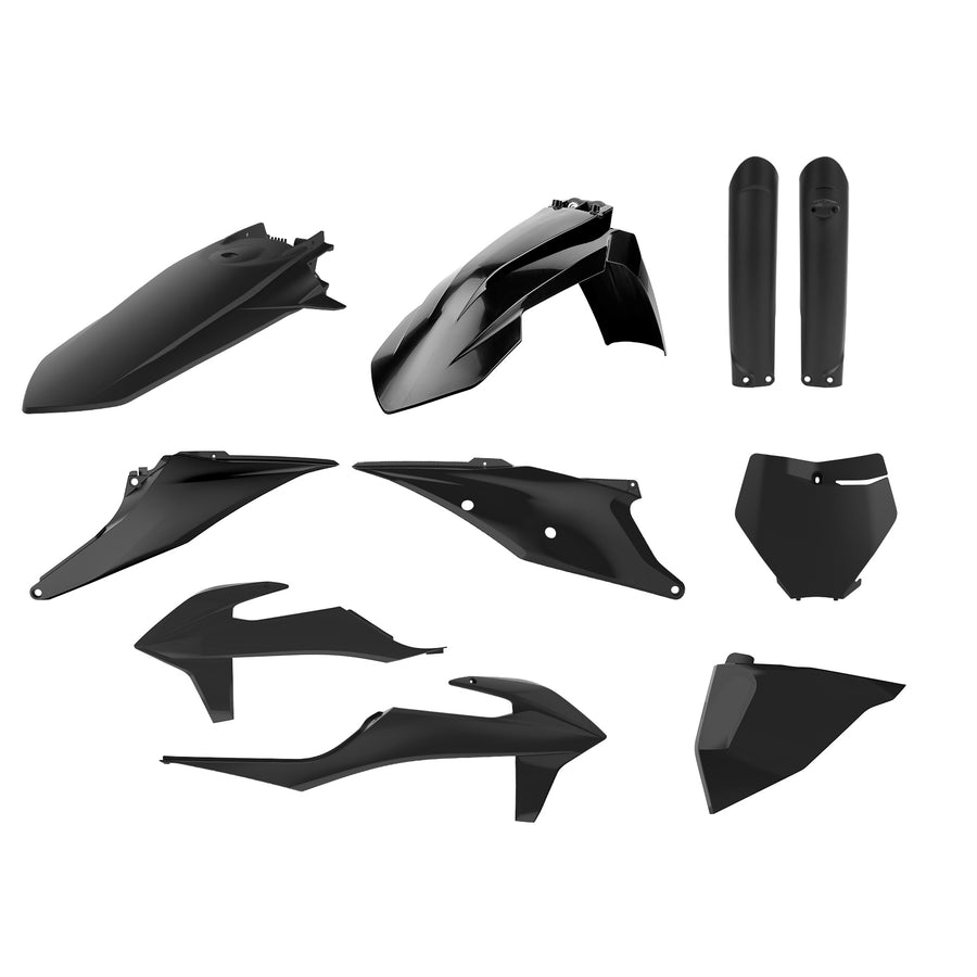 KTM 125 SX [2019-2022] - Plastik-Kit Schwarz - KTM SX/SX-F