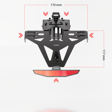 Triumph Trident 660 [2021-2025] - pro Kennzeichenhalter Akron-RS