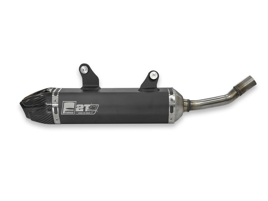 FANTIC XE 300 [2024-2026] - Carby Schalldämpfer schwarzes Aluminium/Karbon-Endkappe
