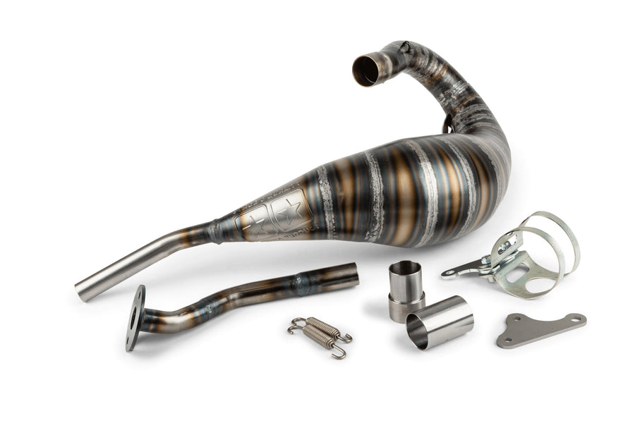 Beta RR-T SM 50 2T - Exhaust 80 - 90cc CNC red / black