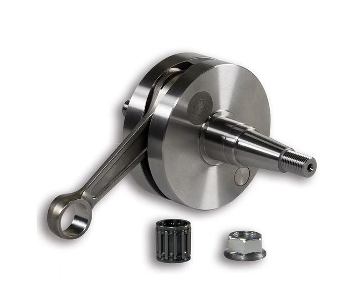 Vespa PK XL Plurimatic 125 [1985-1990] - crankshaft with pin ø 15, rod 105, stroke 51 mm and cone ø 20 for engines with reed valve