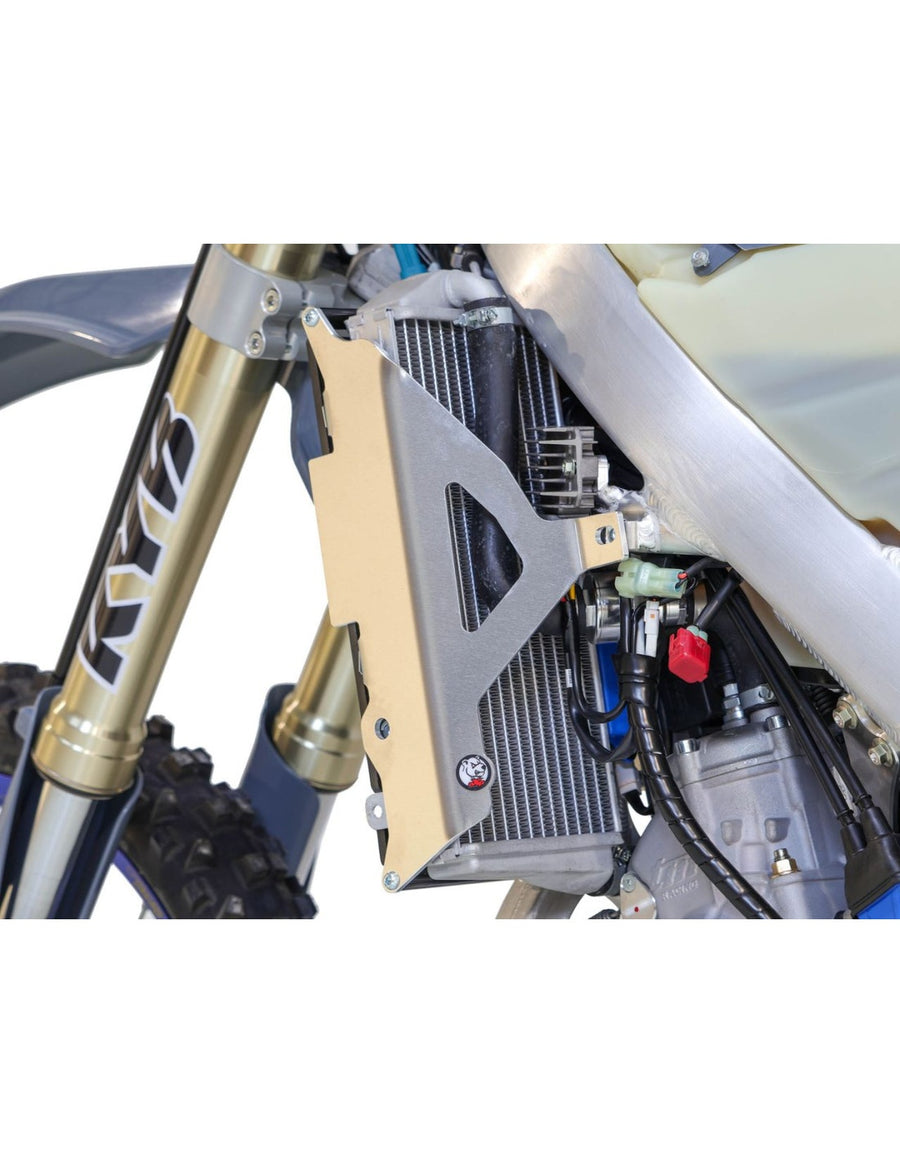 Tm Racing EN 250 2 T FI ES [2025] - Hard Enduro Kühlerschutz - HDPE 8 mm - Schwarz