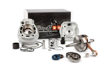 Beta RR-T SM 50 2T - Engine pack cylinder exhaust Big Racing 77ccm