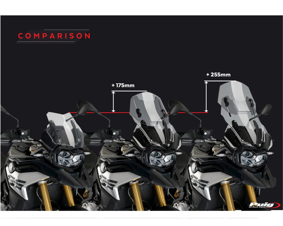 BMW F 750 GS [2024] – Adjustable screen – Transparent