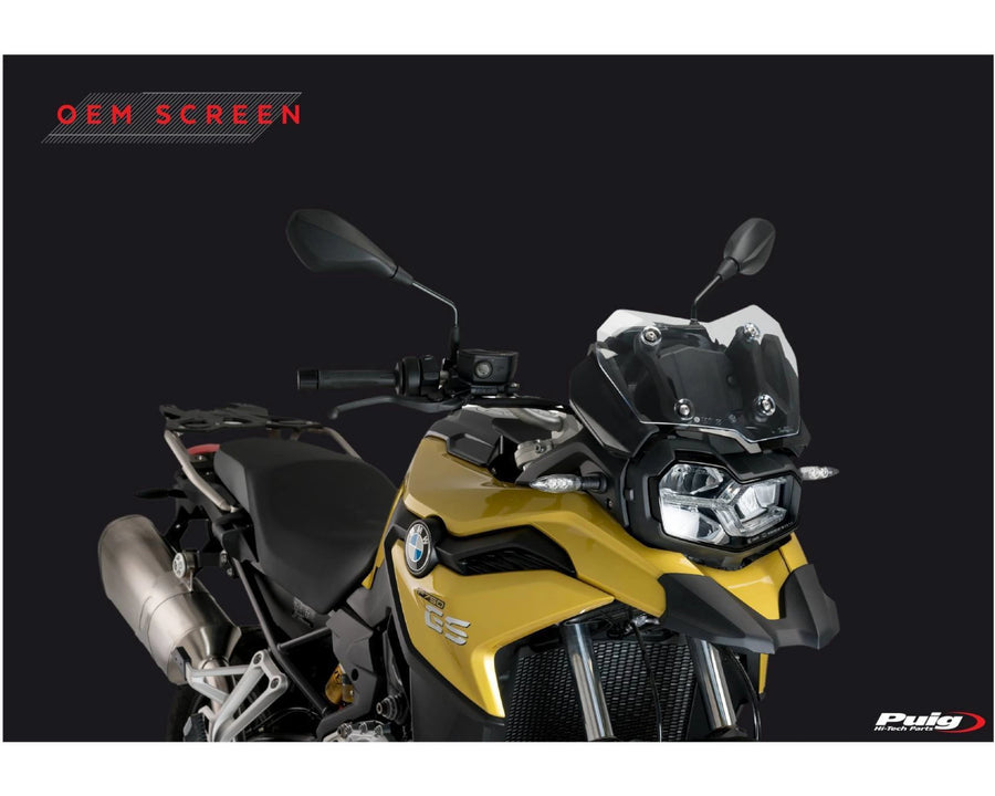 BMW F 750 GS [2024] – Adjustable screen – Transparent