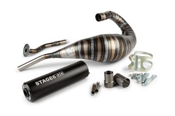 Beta RR SM 50 2T - Exhaust 80 - 90cc CNC black