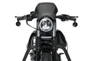 HARLEY DAVIDSON SPORTSTER 883 IRON XL883N [2012] - ALU-Frontplatte | Schwarz | PUIG 1352N