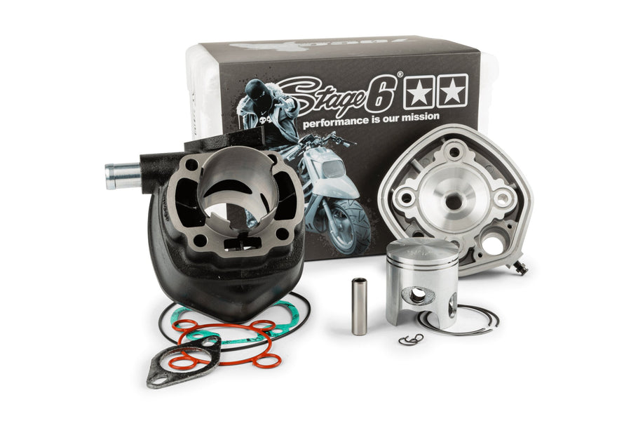 MBK Nitro 50 2T LC CAT [2004–] - Motorpack Streetrace 70ccm Grauguss