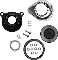 Harley-Davidson FLSS 1800 Softail Slim S [2016-2017] - Mini Teardrop Stealth Luftfilter-Kit – Oberfläche: Schwarz – Bild 12