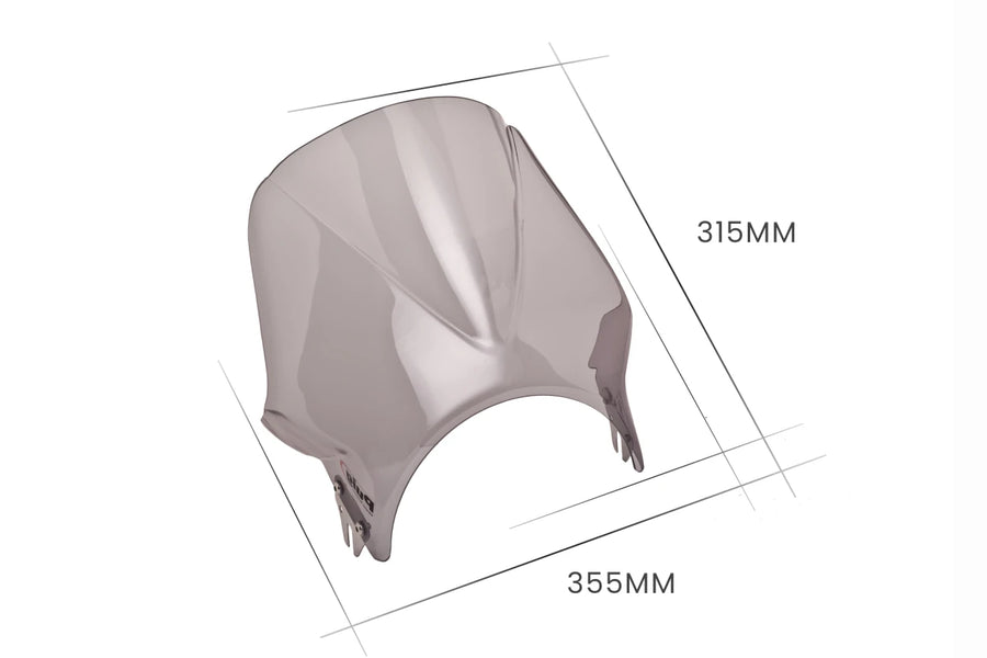 KAWASAKI W 230 [2025] – Windy Windschild Verkleidungsscheibe – Transparent