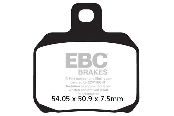 aprilia st 125 [EBC] – Semi-sintered Vee brake pads