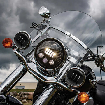 Harley-Davidson Flht 1340 Electra Glide Standard [1988, 1995] - 4-1/2" LED-Nebelscheinwerfer – Bild 2