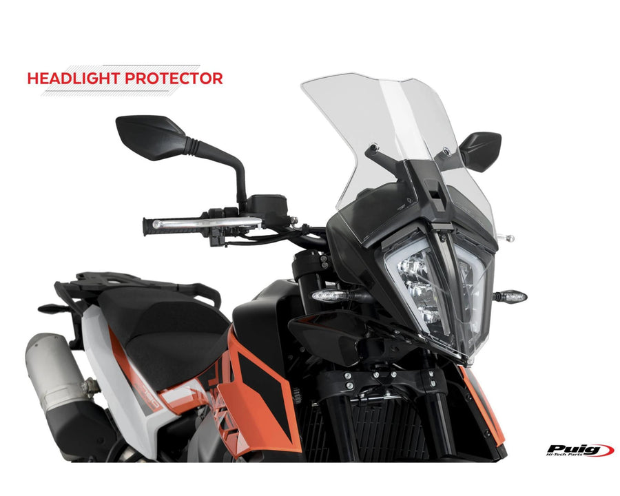 KTM 390 ADVENTURE SW [2024] – Scheinwerferschutz – Transparent