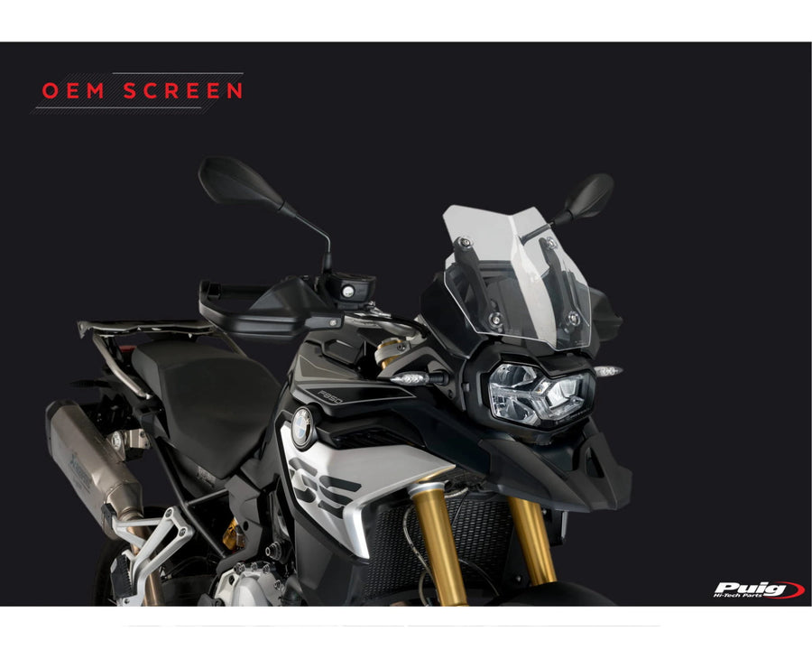 BMW F 750 GS [2024] – Adjustable screen – Transparent