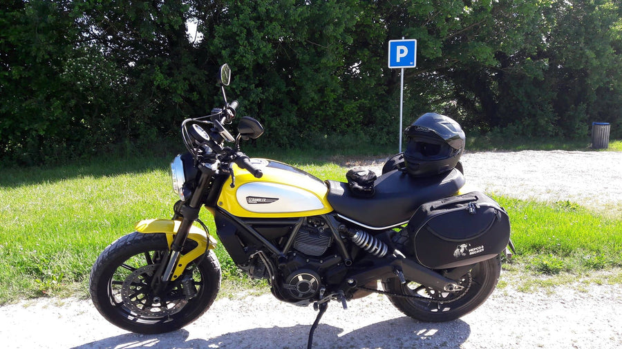 Ducati Scrambler 400 Sixty2 [2016-2020]-C-Bow side carrier
