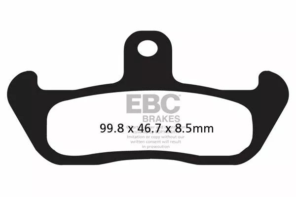 Husqvarna TE 610 [EBC] – FA Series organische Bremsbeläge