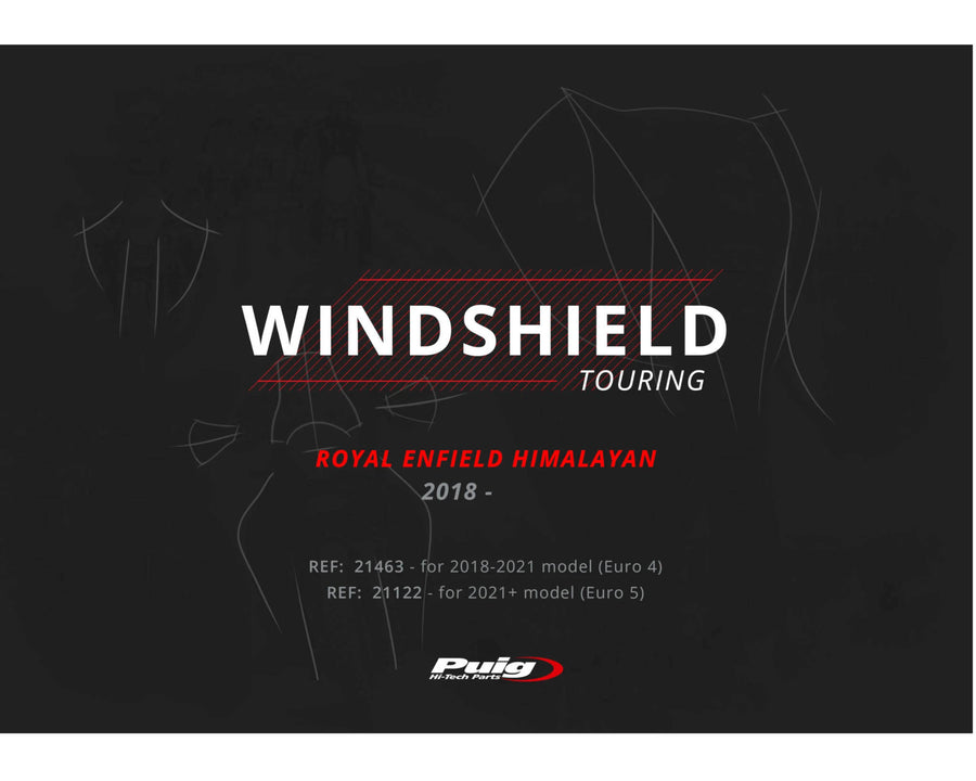 ROYAL ENFIELD HIMALAYAN 410 [2020] – Tourenscheibe – Transparent