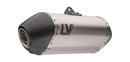 bmw r 1300 gs trophy [LEOVINCE] – LV-14 stainless steel rear silencer-1