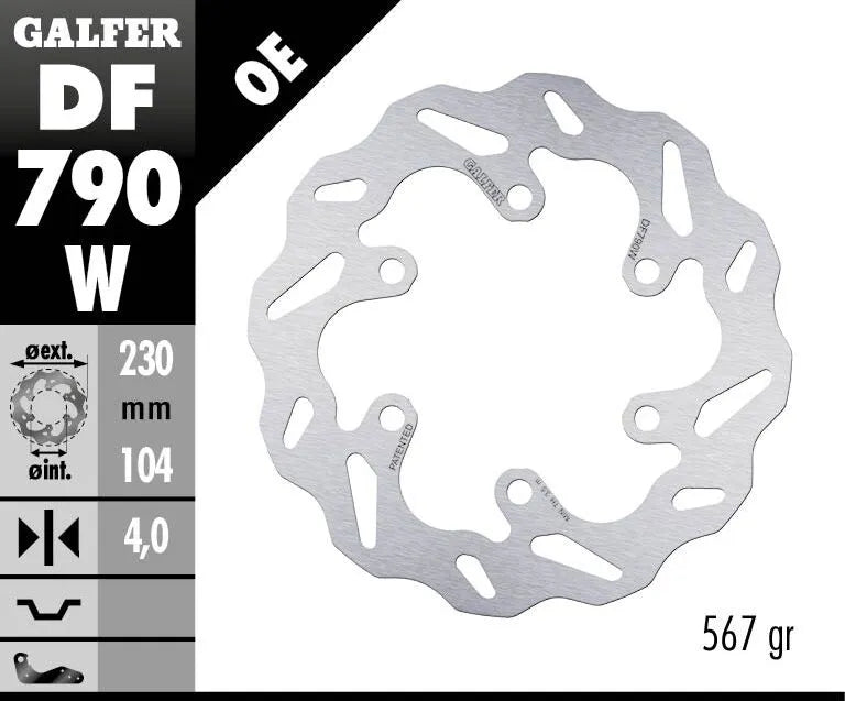 Ktm 390 Adventure Sw [2023-2024] - Wave® brake disc - picture 2