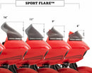 Harley Davidson Fltr [KLOCK WERKS] – Sport Flare® Windschild