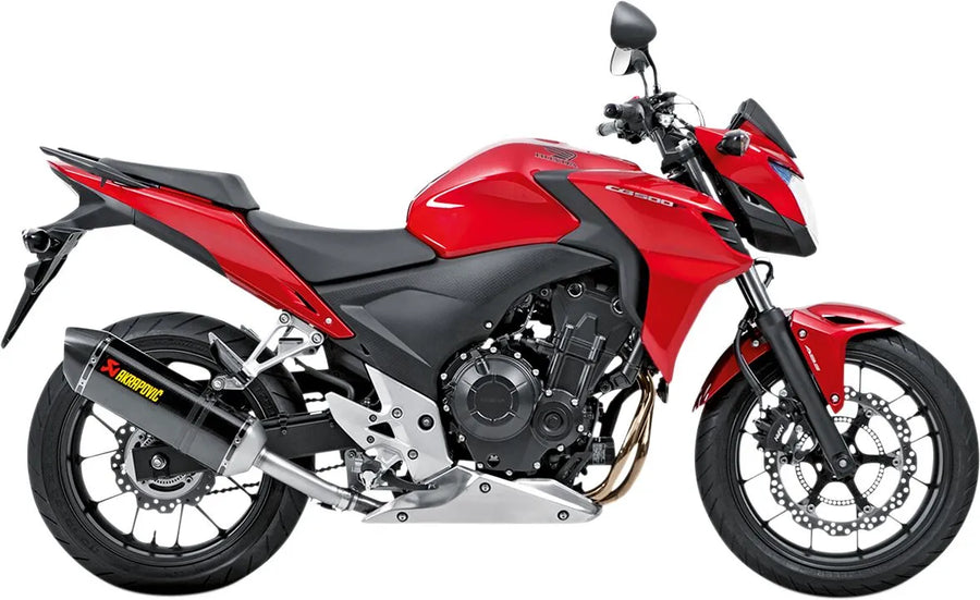 honda cb 500 [AKRAPOVIC] – Carbonfaser Slip-On Line Schalldämpfer