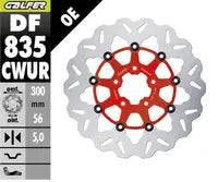 Harley-Davidson XL 883 L Low [2017] - Wave® brake disc – surface: orange, silver – picture 10