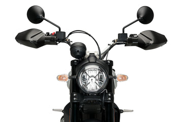 DUCATI SCRAMBLER ICON/FULL THROTTLE - Handschutzprotektoren | Mattschwarz | PUIG 20509J