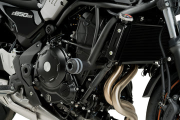 KAWASAKI Z 650 RS [2025] – Rahmen Sturzpads Vintage 2.0 – Schwarz