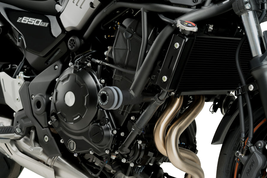 KAWASAKI Z 650 RS [2025] – Rahmen Sturzpads Vintage 2.0 – Schwarz