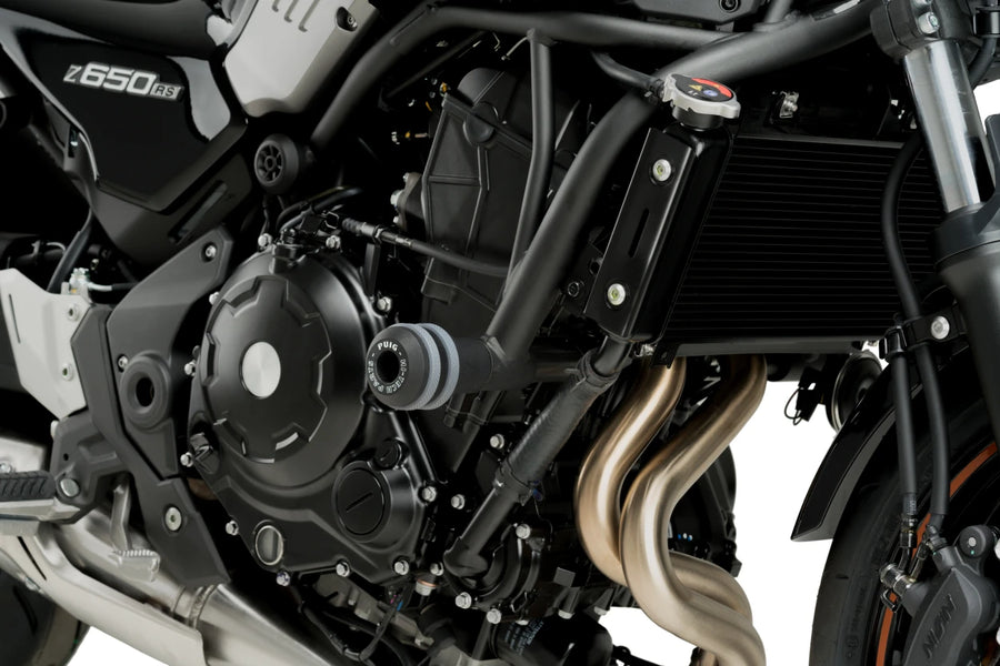 KAWASAKI Z 650 RS [2025] – Rahmen Sturzpads Vintage 2.0 – Schwarz