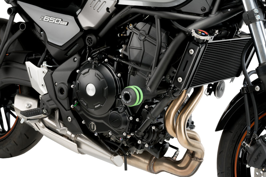 KAWASAKI Z 650 RS [2025] – Rahmen Sturzpads Vintage 2.0 – Schwarz