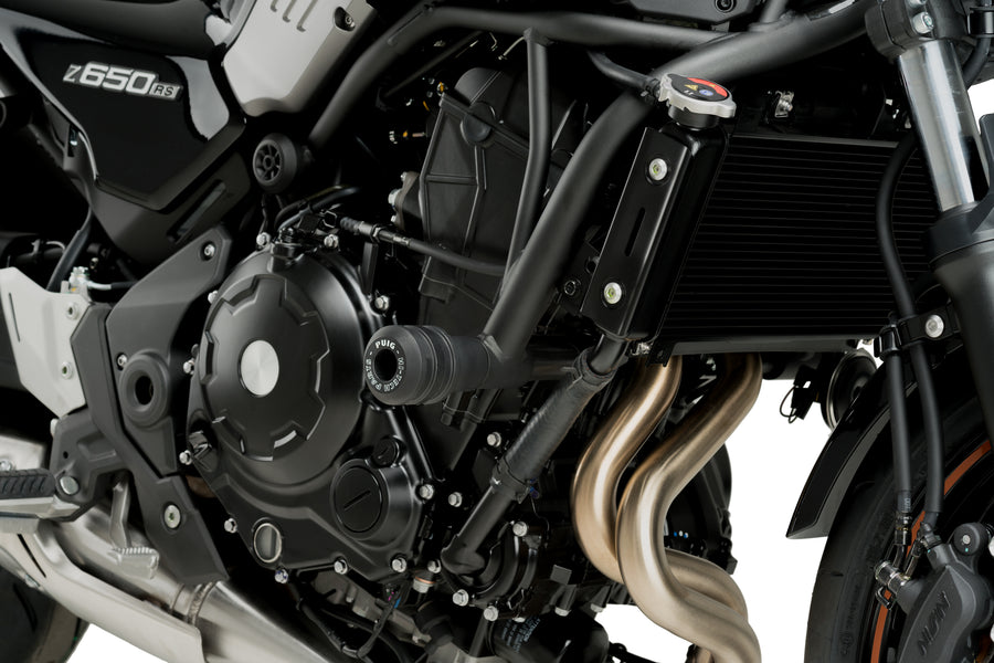 KAWASAKI Z 650 RS [2025] – Rahmen Sturzpads Vintage 2.0 – Schwarz