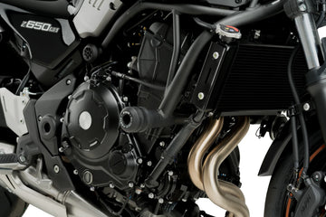 KAWASAKI Z 650 RS [2025] – Rahmen Sturzpads Vintage 2.0 – Schwarz - 0