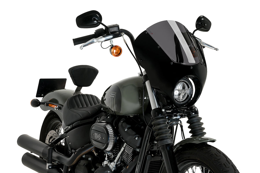 HARLEY-DAVIDSON SOFTAIL STREET BOB FXBB [2019] - Dark Night | Stark getönt | PUIG 21213F