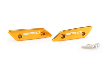 YAMAHA T-MAX 560 TECH MAX [2024] - Rearview mirror caps | Gold | PUIG 21298O