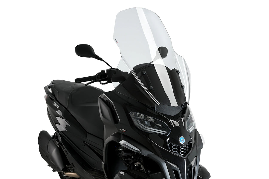 PIAGGIO MP3 530 EXCLUSIVE [2025] - V-Tech Line Touring-Windschutzscheibe | Klar | PUIG 21374W