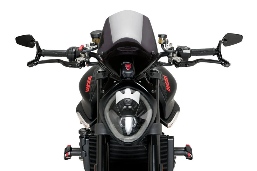 DUCATI PANIGALE V4R [2022] - Clutch and brake lever protection with rear view mirror