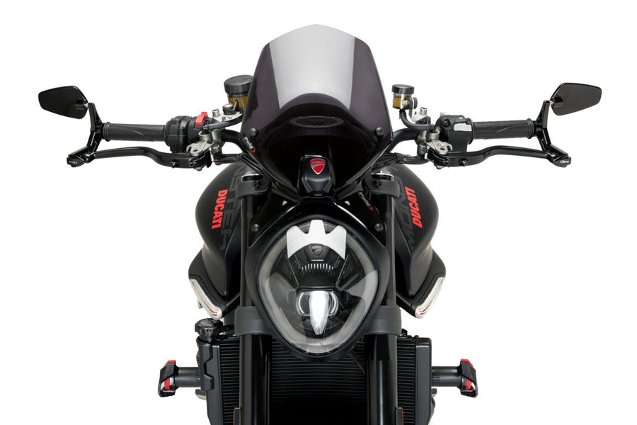 DUCATI PANIGALE V4R [2022] - Clutch and brake lever protection with rear view mirror