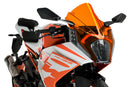 KTM RC 390 [2025] - PUIG Z-Racing screen | Orange | PUIG 21476T